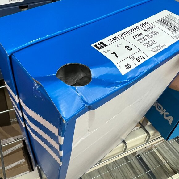 Adidas Men's Stan Smith x Brain Dead Vapour Pink IH3434 - New - Picture 7 of 7